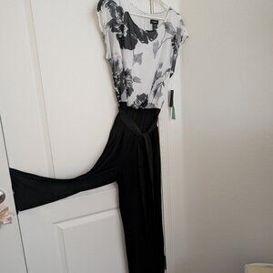Black and White Jumpsuit
